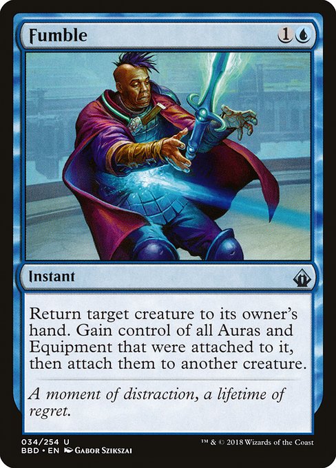 Fumble - Battlebond Uncommon Card