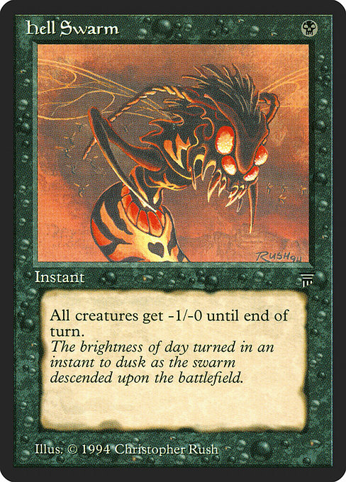 Hell Swarm - Legends Common Card