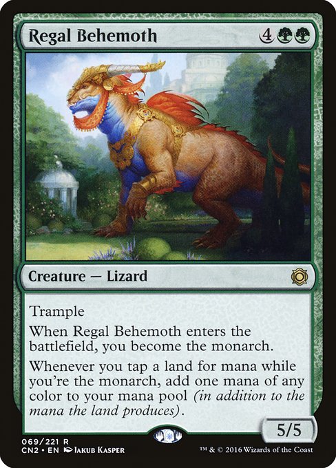 Regal Behemoth - Conspiracy: Take the Crown Rare Card