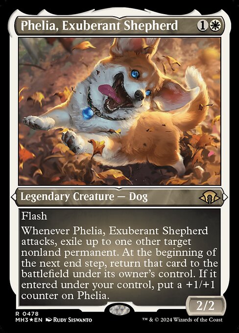 Phelia, Exuberant Shepherd - Modern Horizons 3 Rare Card