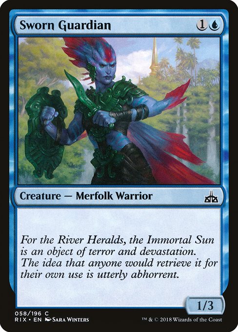 Sworn Guardian - Rivals of Ixalan Common Card