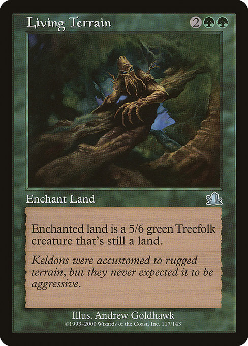 Living Terrain - Prophecy Uncommon Card