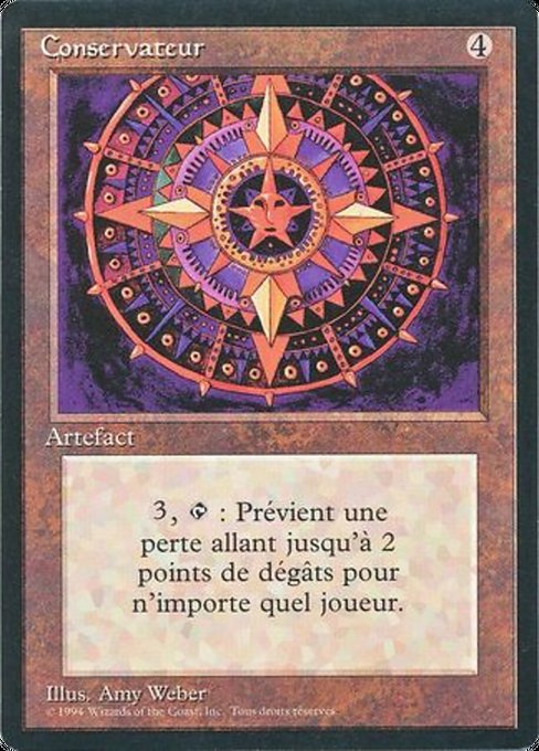 Conservator - Foreign Black Border Uncommon Card