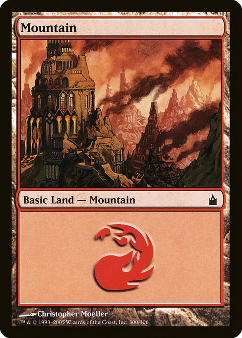 Mountain - Ravnica: City of Guilds Common Card