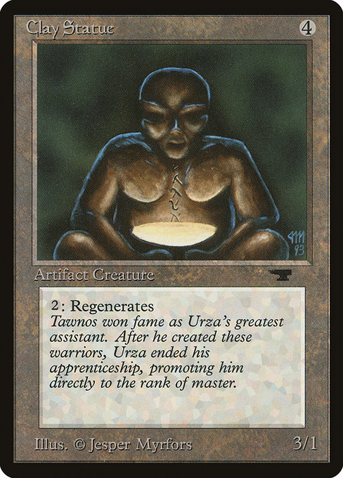 Clay Statue - Antiquities Common Card