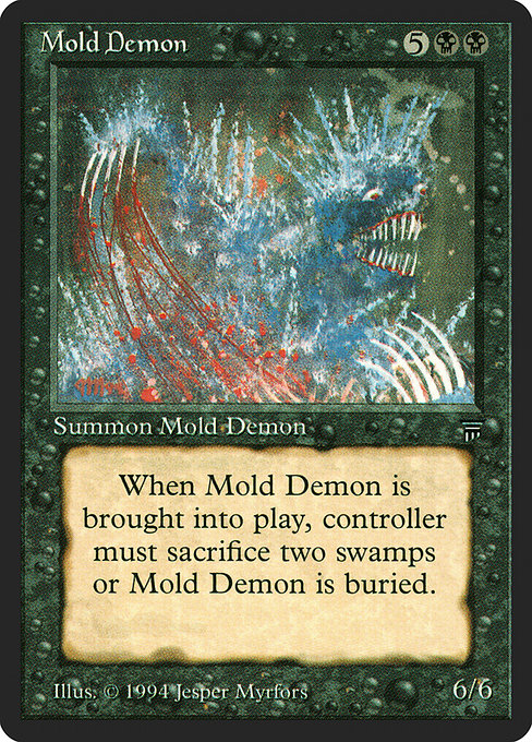 Mold Demon - Legends Rare Card