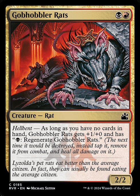 Gobhobbler Rats - Ravnica Remastered Common Card