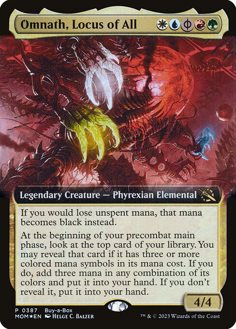 Omnath, Locus of All - March of the Machine Rare Card