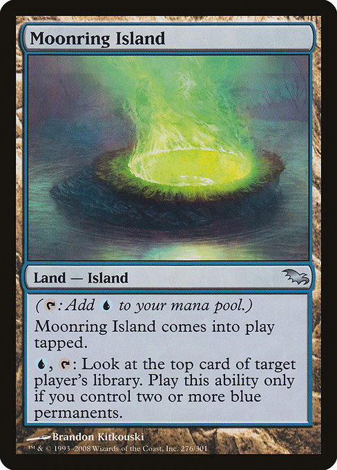 Moonring Island - Shadowmoor Uncommon Card