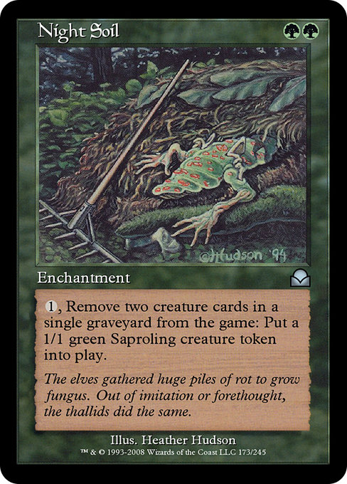 Night Soil - Masters Edition II Uncommon Card