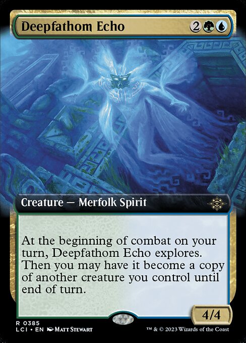 Deepfathom Echo - The Lost Caverns of Ixalan Rare Card