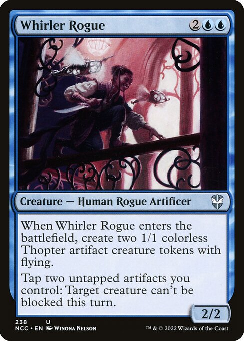 Whirler Rogue - New Capenna Commander Uncommon Card