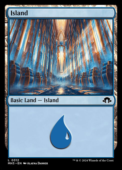 Island - Modern Horizons 3 Common Card