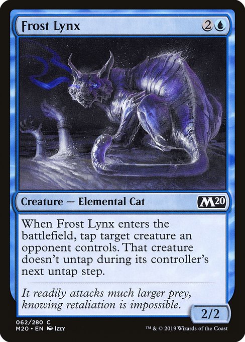 Frost Lynx - Core Set 2020 Common Card