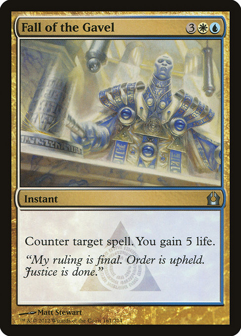 Fall of the Gavel - Return to Ravnica Uncommon Card