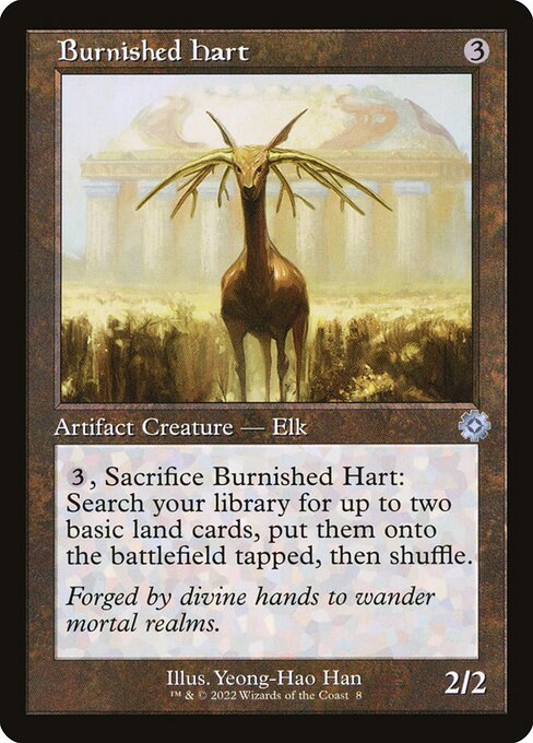 Burnished Hart - The Brothers' War Retro Artifacts Uncommon Card