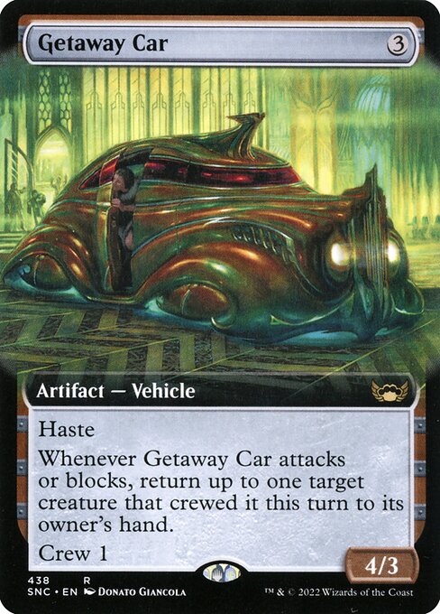 Getaway Car - Streets of New Capenna Rare Card