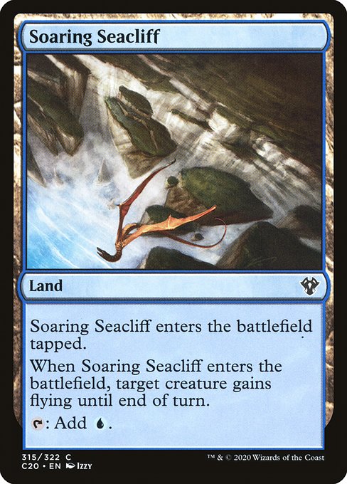 Soaring Seacliff - Commander 2020 Common Card