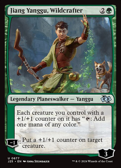 Jiang Yanggu, Wildcrafter - Foundations Jumpstart Uncommon Card