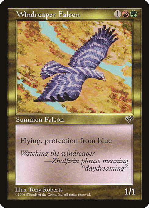 Windreaper Falcon - Mirage Uncommon Card