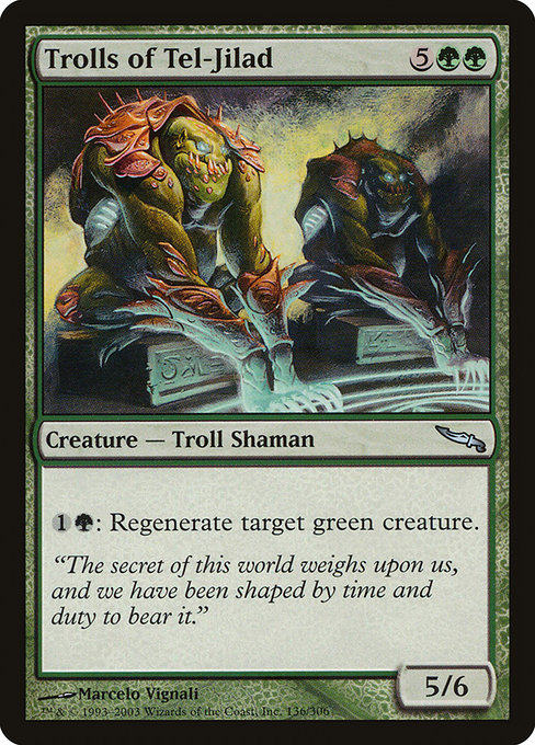 Trolls of Tel-Jilad - Mirrodin Uncommon Card