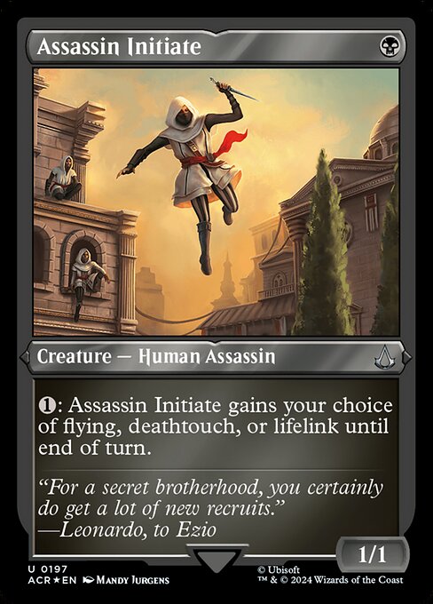 Assassin Initiate - Assassin's Creed Uncommon Card