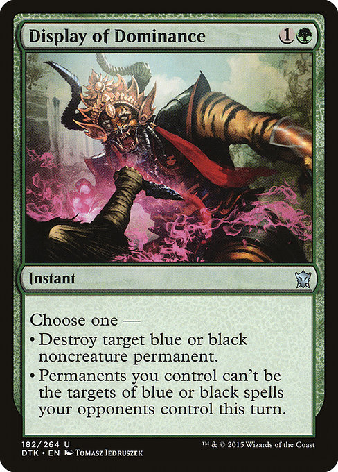 Display of Dominance - Dragons of Tarkir Uncommon Card