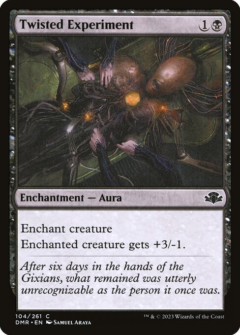 Twisted Experiment - Dominaria Remastered Common Card