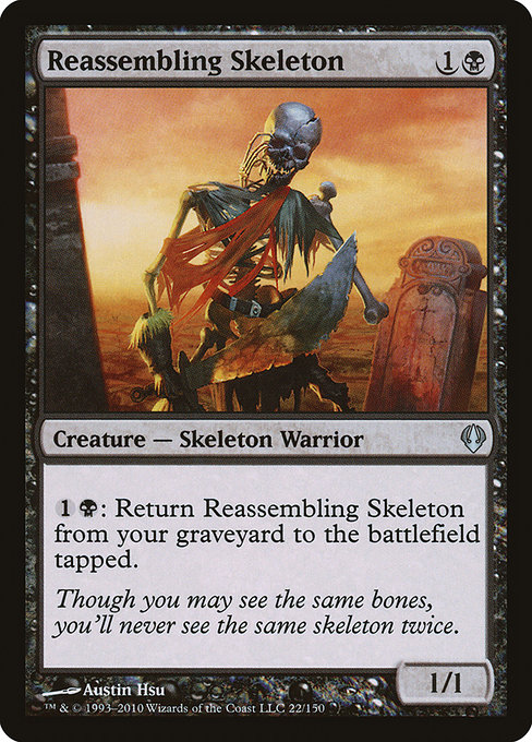 Reassembling Skeleton - Archenemy Uncommon Card