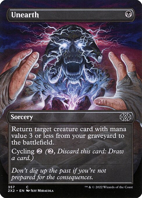 Unearth - Double Masters 2022 Common Card