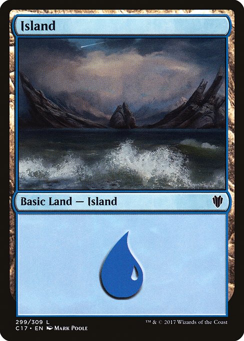 Island - Commander 2017 Common Card