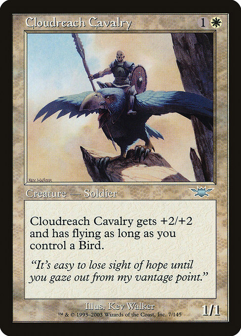 Cloudreach Cavalry - Legions Uncommon Card