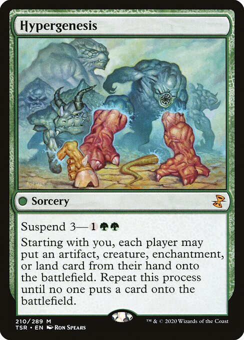 Hypergenesis - Time Spiral Remastered Mythic Card