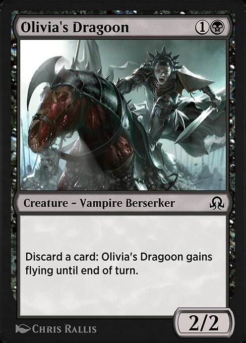 Olivia's Dragoon - Shadows over Innistrad Remastered Common Card