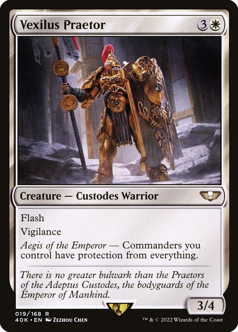 Vexilus Praetor - Warhammer 40,000 Commander Rare Card