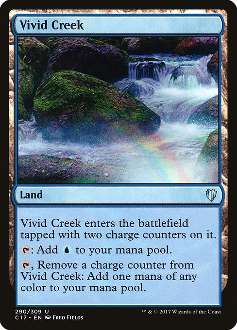Vivid Creek - Commander 2017 Uncommon Card