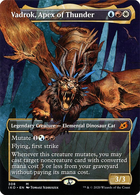Vadrok, Apex of Thunder - Ikoria: Lair of Behemoths Mythic Card