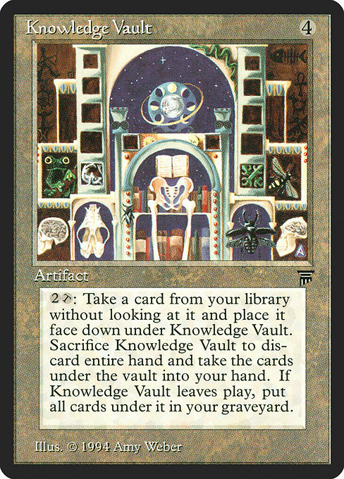 Knowledge Vault - Legends Rare Card