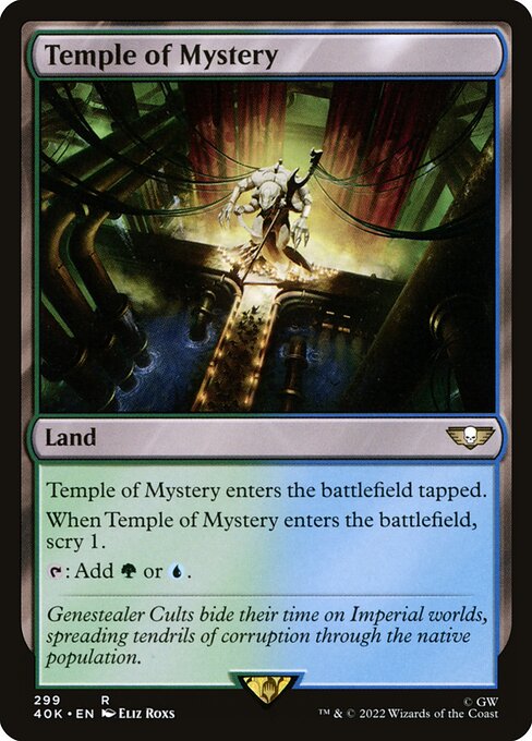 Temple of Mystery - Warhammer 40,000 Commander Rare Card