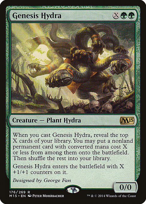 Genesis Hydra - Magic 2015 Rare Card