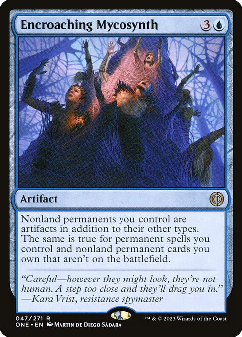 Encroaching Mycosynth - Phyrexia: All Will Be One Rare Card