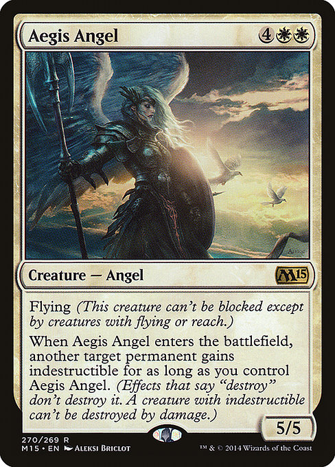 Aegis Angel - Magic 2015 Rare Card