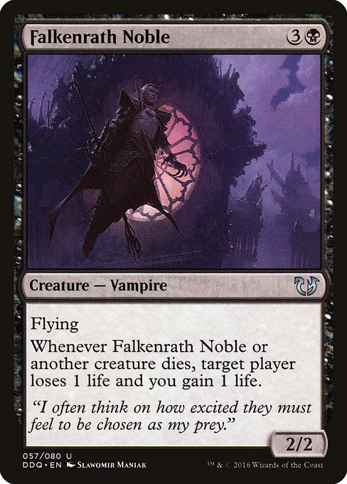 Falkenrath Noble - Duel Decks: Blessed vs. Cursed Uncommon Card