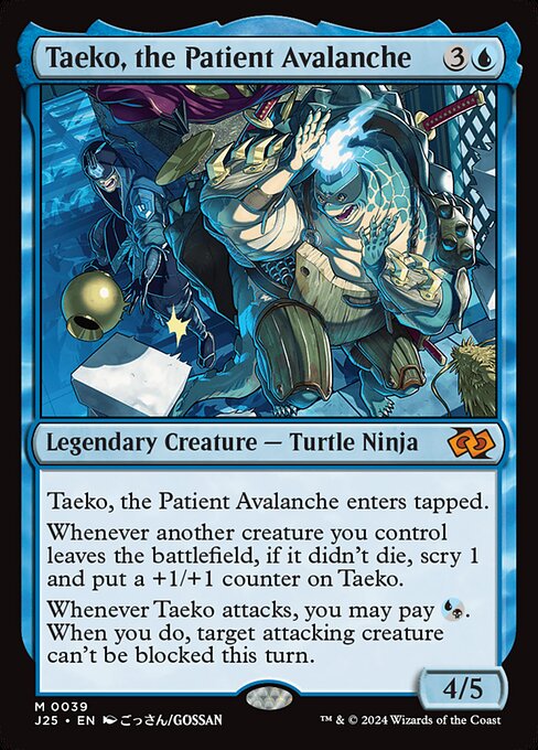 Taeko, the Patient Avalanche - Foundations Jumpstart Mythic Card