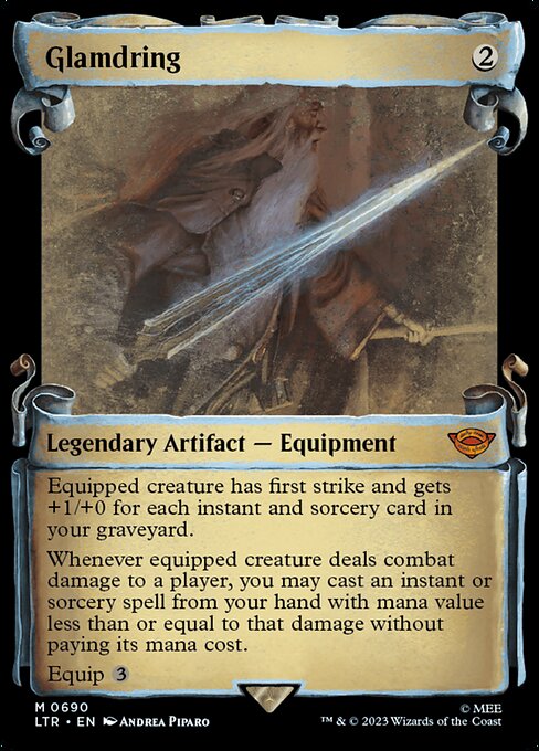 Glamdring - The Lord of the Rings: Tales of Middle-earth Mythic Card