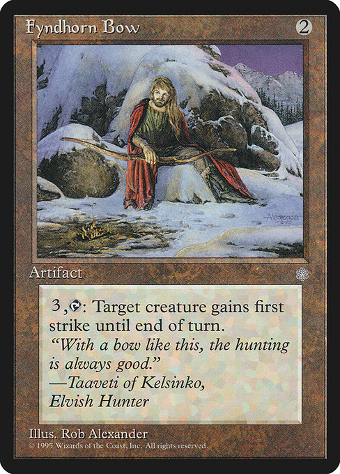 Fyndhorn Bow - Ice Age Uncommon Card