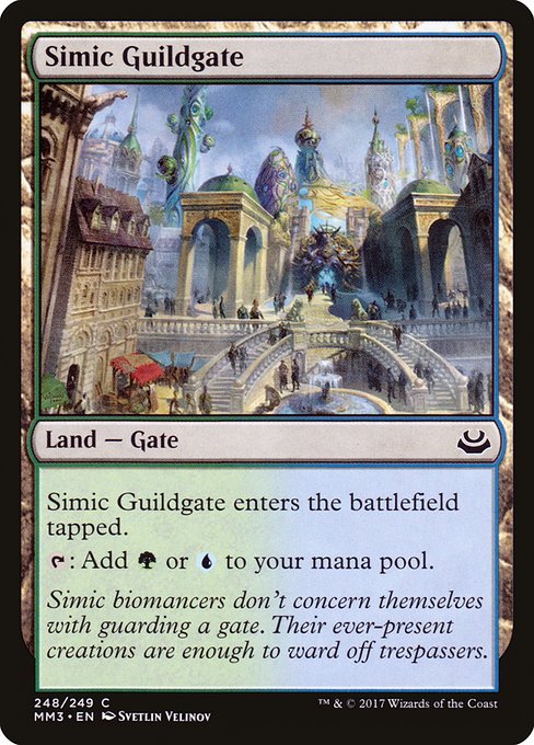 Simic Guildgate - Modern Masters 2017 Common Card