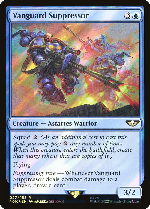 Vanguard Suppressor - Warhammer 40,000 Commander Rare Card