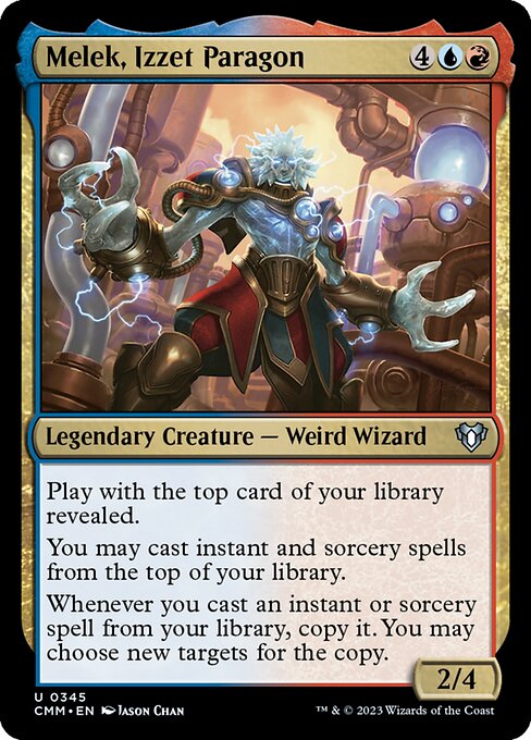 Melek, Izzet Paragon - Commander Masters Uncommon Card
