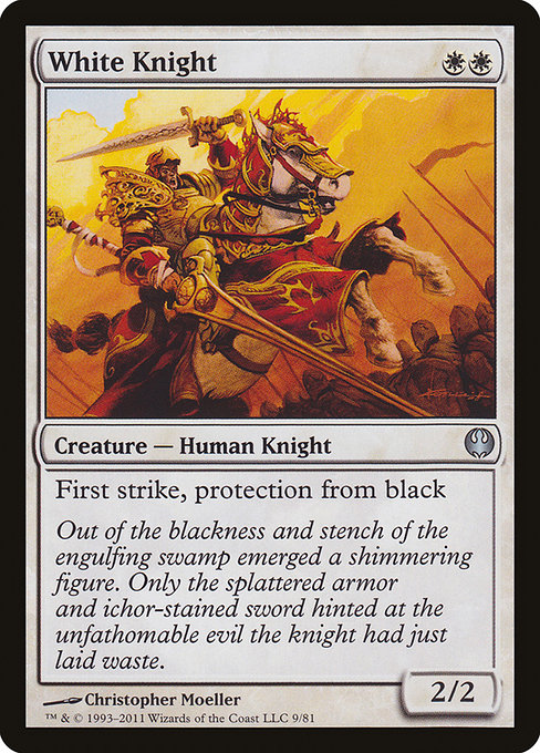 White Knight - Duel Decks: Knights vs. Dragons Uncommon Card
